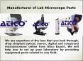 High Quality Microscope Parts for Laboratory PowerPoint PPT Presentation