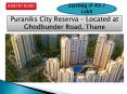 Puraniks City Reserva PowerPoint PPT Presentation