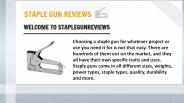 Arrow Fastener PT50 Pneumatic Staple Gun