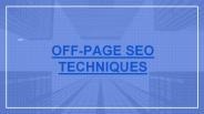 off-page seo technique