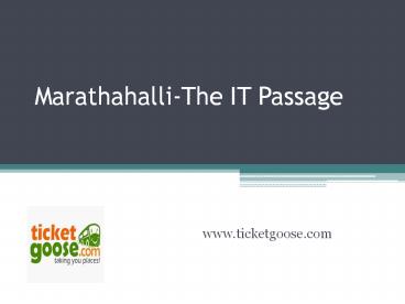 Marathanali -It Passage
