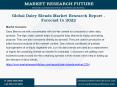 Global Dairy Blends Market Research Report - Forecast to 2022 PowerPoint PPT Presentation