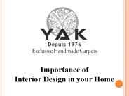 Importance of Interior Design in your Home