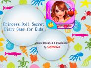 Princess Doll Secret Diary Game for Kids