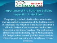Importance of Pre Purchase Building Inspection in Auckland