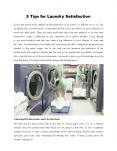 5 Tips for Laundry Satisfaction PowerPoint PPT Presentation