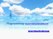 C++ Programming/tutorialoutletdotcom