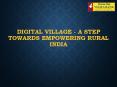Vijaya Bank- Digital Village PowerPoint PPT Presentation