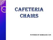 cafeteria chairs