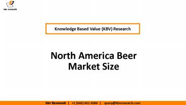 North America Beer Market