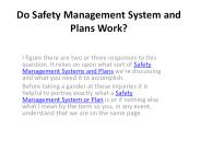 Safety Management System