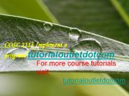 COSC 2315 Implement a program/tutorialoutletdotcom