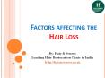 Factors Affecting Hair Loss PowerPoint PPT Presentation