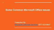 Some Common Microsoft Office Issues (2)