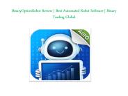 BinaryOptionRobot Review | Best Automated Robot Software