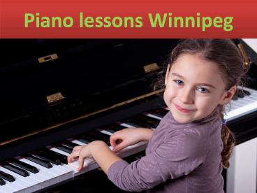 Piano lessons Winnipeg (1)
