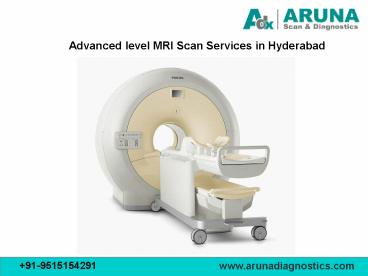 Magnetic Resonance Imaging (MRI) Services