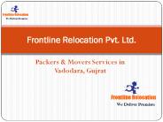 Frontline Relocation Packers And Movers