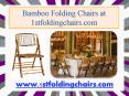 Bamboo Folding Chairs at 1stfoldingchairs.com PowerPoint PPT Presentation