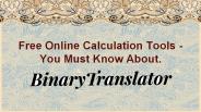 Free Online Calculation Tools - You Must Know About.