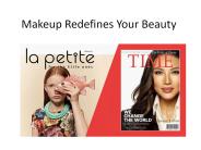 Makeup Redefines Your Beauty