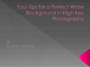 Four Tips For Perfect White Background