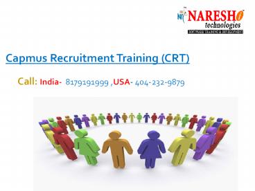 Campus Recruitment Training in IndiaNareshIT