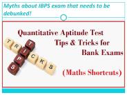 Myths about IBPS exam that needs to be debunked!