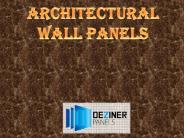 Architectural wall panels