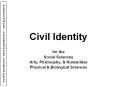 CIVIL IDENTITY - Terms - Liberal Arts and Humanities PowerPoint PPT Presentation