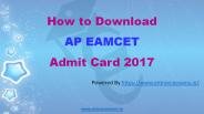 AP Eamcet Admit card