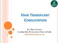 Hair Transplant Consultation PowerPoint PPT Presentation