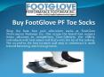 Buy FootGlove PF Toe Socks