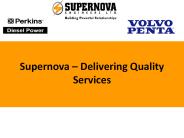 Supernova – Delivering Quality Services