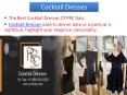 Reasonable Cocktail Dresses PowerPoint PPT Presentation