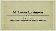 DUI Lawyer