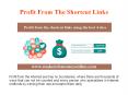 Profit from the shortcut links using the best 4 sites PowerPoint PPT Presentation