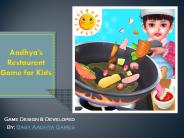 Aadhya’s Restaurant Game for Kids