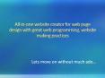All-in-one website creator for Web page design with great web programming, website making practices PowerPoint PPT Presentation