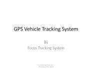 GPS Vehicle Tracking Devices
