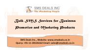 Bulk SMS Service India