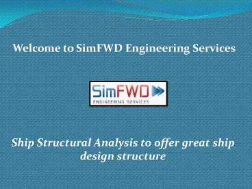 R&D Engineering, Computer Aided Engineering for simfwd.com PPT