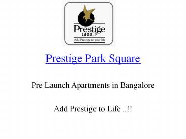 Pre Launch Properties in Bannerghatta Road (1)