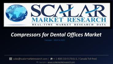 Compressors for Dental Offices Market