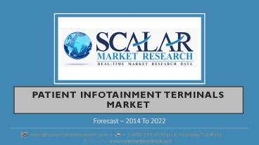 Patient Infotainment Terminals Market