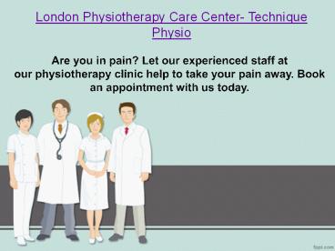 Top Best Sports Injury Clinic In London