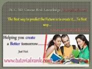 ACC 202 Course Real Knowledge / tutorialrank.com