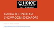 Dahua technology showroom singapore