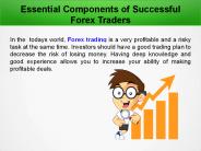 Essential Components of Successful Forex Traders