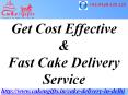 Fast Online Cake Delivery Service in Delhi PowerPoint PPT Presentation